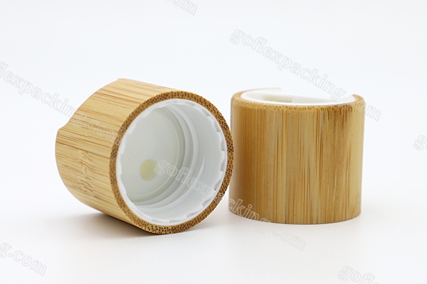 Bamboo Screw Disc Top Caps 3