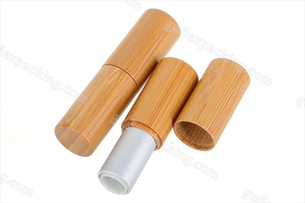 Bamboo lip stick tube 4